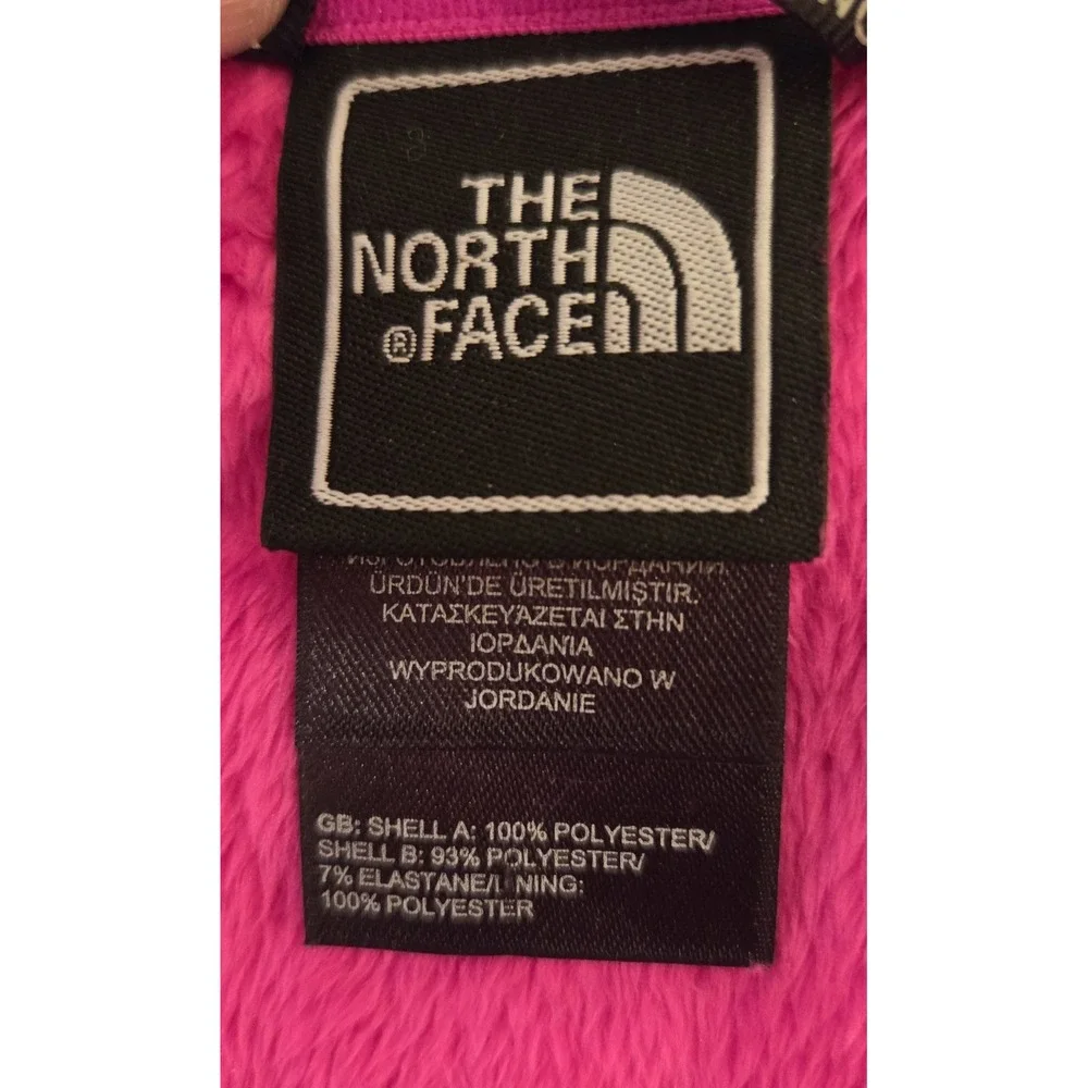 The North Face Womens Sz M Fleece Vest Pink - Picture 7 of 10